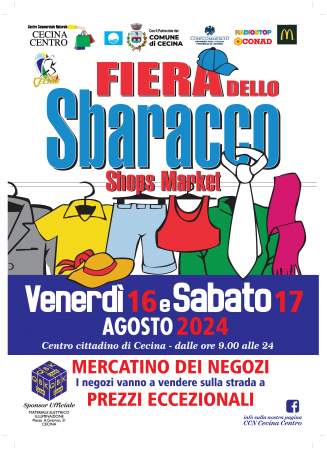 Sbaracco 16 e 17 Agosto 2024