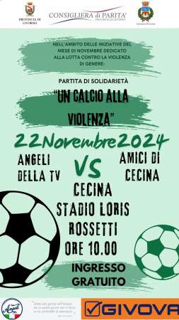 Un calcio alla violenza