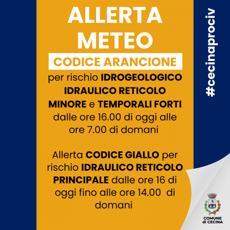 Allerta meteo