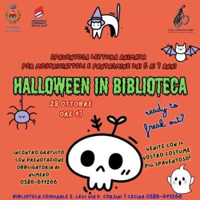 Halloween in biblioteca 2024