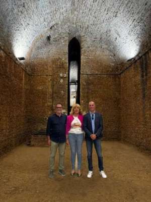 Nuovo impianto di illuminazione per la cisterna della Villa Romana del Parco Archeologico San Vincenzino