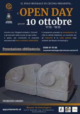 Museo archeologico 2024/2025 open day e offerta didattica