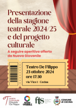 Teatro De Filippo presentazione stagione 2024/25